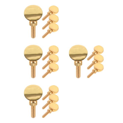 16Pièces Vis De Remplacement En Laiton Pour Saxophone Ténor 2