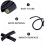 3Pièces Bande En Latex Naturel Noir Accessoire De 11