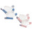 2Paires Anti- Enfants Respirant Ajustable 4