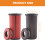 2pcs Tissue Box Case Abs Tungsten Steel For Car 2