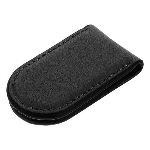 Schwarzer PU Geldclip Damen Vielseitiger Bargeldhalter