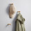 16Pcs Sturdy Beech Wood Wall Pegs for Key Organizer Hat Coat Rack 9