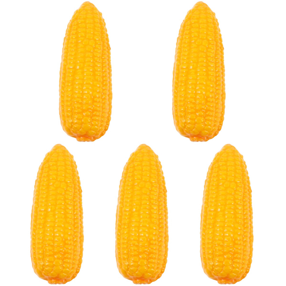 5Pcs Car Antenna Topper Plastic Cute Decorative Ornaments Yellow 3762132607102