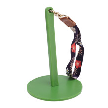 Tragbarer Garnhalter fürs Handgelenk aus Acryl, grün, für Reisen