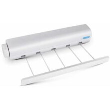 Sistema de travamento automático para varal retrátil, estendal de roupa para interiores com alta capacidade de varal, design compacto e