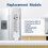 (3PCS) 1-5x for EPTWFU01 PureSource Ultra II Refrigerator Water Filter Replacement Parts Refrigerator Filter 2