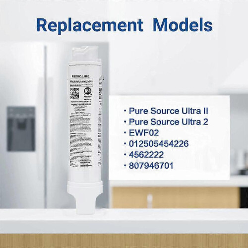 (3PCS) 1-5x for EPTWFU01 PureSource Ultra II Refrigerator Water Filter Replacement Parts Refrigerator Filter 1