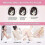Jade Roller Set 3 In 1 with Face Roller, Quartz Roller 5