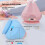 (Cigarette Grey) Massage Ball with Heat, Vibration Trigger Point Ball Silicone Self Massager 4