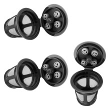 Single Serve Coffee Pods Stainless Steel Coffee-Black 3PCS