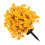 Artificial Morning Glory Flower Stake For Wedding-Yellow 1