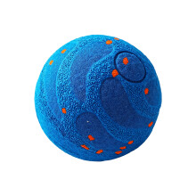 Jouet interactif rebondissant pour chien, balle résistante-Bleu