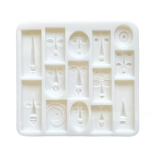 High Temperatures Resistant Silicone Face Molds Perfect For