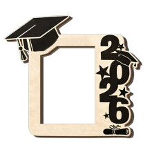 Elegante houten fotolijst Massief houten fotolijst-2623 2