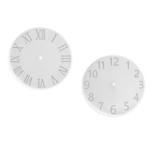 Big Arabic Number Silicone Clock Molds For Epoxy Resin-C