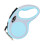 Comfortable Handle Retractable Dog Rope 5M Length Ensures-Blue 1