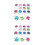 2Sets Heart Shaped Nail Sequins Assorted Color DIY Nail Art Decoration 5