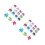 2Sets Heart Shaped Nail Sequins Assorted Color DIY Nail Art Decoration 6