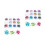 2Sets Heart Shaped Nail Sequins Assorted Color DIY Nail Art Decoration 7