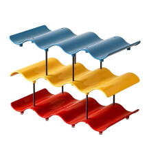 Plastic bekerhouder-organizers voor bureau-Kleur 3e verdieping