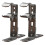 Pack of 2 Stainless Steel Curtain Rod Support Bracket-silver 1