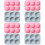 8Pcs Flexible Silicone Brain Mold Set for Chocolate Candy Baking DIY 4