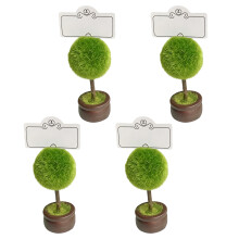 Practical Potted Plant Style Guest Name Card Holder Table-round