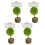 Practical Potted Plant Style Guest Name Card Holder Table-round 1