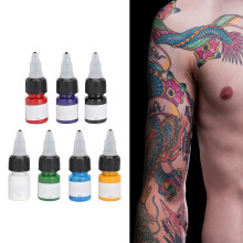 7-Farben Tattoo-Tinten-Set, insgesamt 56 ml (8 ml  7)