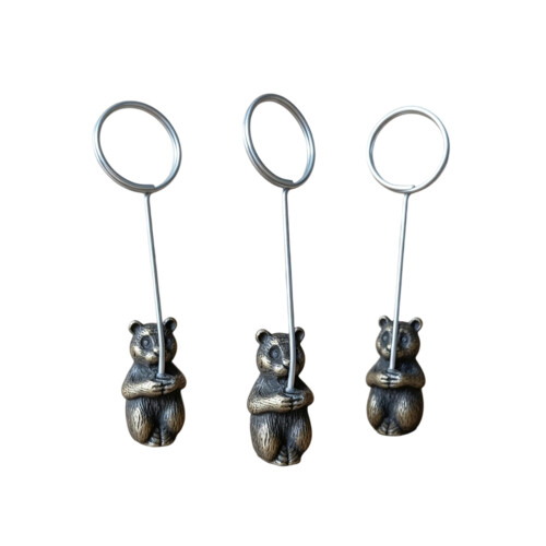 12 Stück Memo-Clips in zarter Tierform, langlebige-Tigerform