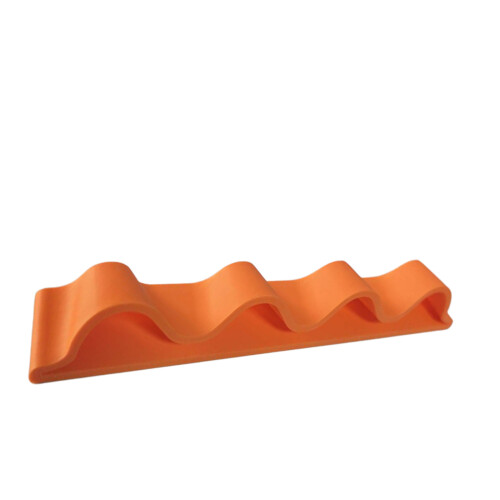 Functional Polylactic Acid Wall Shelf For Keys Mail-Orange