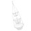 Stylish Multilayer Metal Wire Fruit Holder With Ornate-Silver 1