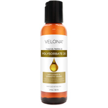 Polysorbate 20 von Velona - 60 ml | Solubilisator, Lebensmittel- & Kosmetikqualität | Natürlich für Kochen, Hautpflege und Badebomben