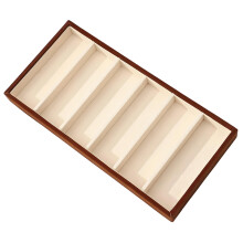 Stylish Wood Eyeglass Storage Box Featuring Flannel Lining-B