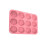 Durable Food Safe Rose Shape Silicone Molds For Creative-Pink 1