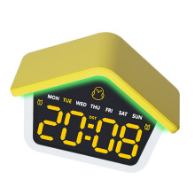 Alarm Clocks for Bedroom LED Digital Clocks Desk Alarm-Yellow