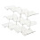 Stylish Beverages Container Rack Featuring-Clear 3rd floor 1