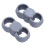 2 Stück verstellbare ABS-Kabelclips für Ohrhörer 1