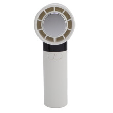 Tragbarer Kühlventilator 3000mAh weiß verstellbarer Wind