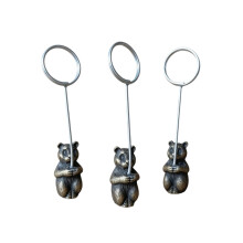 Artistic Metal Memo Stand Feature 12 Chinese-Tigershape