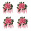 Handmade Textile Applique With Colorful Tassels For-Pink 1