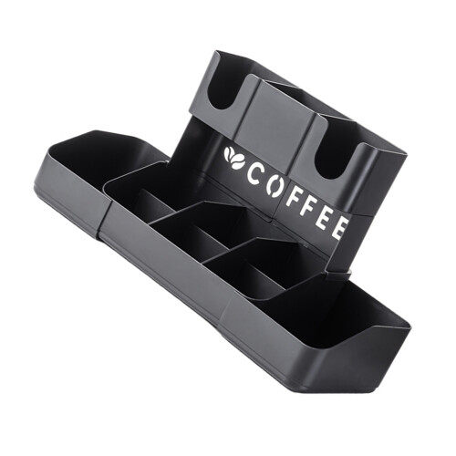 Space Saving Foldable Cup Rack Made Of Durable PP Plastic For