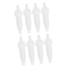 Leakproof Lotion Container Bottle Pump-Milky white 8 pieces