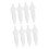 Leakproof Lotion Container Bottle Pump-Milky white 8 pieces 1