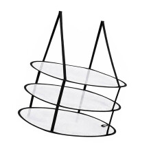 Multipurpose Hanging Storage Rack For Seasonal Clothes-Black
