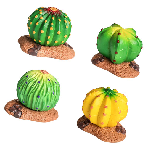 Artificial Greenery Plant Fake Cacti for Sand Table Landscape