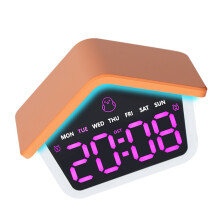 Alarm Clocks for Bedroom LED Digital Clocks Desk Alarm-Orange