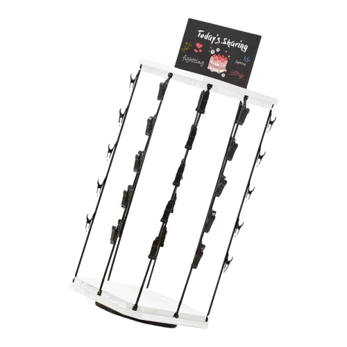 5-stufiger, drehbarer Leckerli-Halter mit-altes Weiß