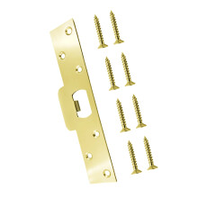 Schlosszungenplatten aus Edelstahl,-Gold