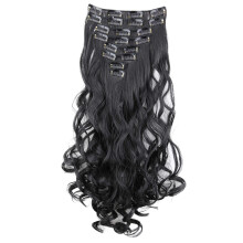 CAISHA XL 18" Set di 7 Pezzi CLIP IN ESTENSIONI Capelli Ondulati Biondo Scuro Mix CE14a-1